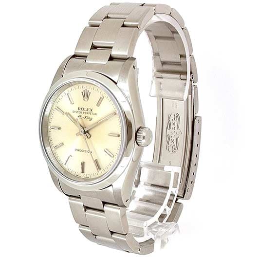 ロレックス エアキング 14000 シルバー 中古 サブカット 1枚目