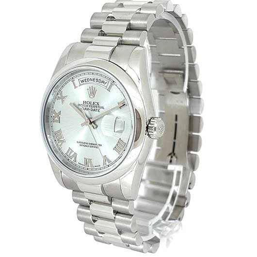 ロレックス デイデイト 118206 アイスブルー 中古 サブカット 1枚目