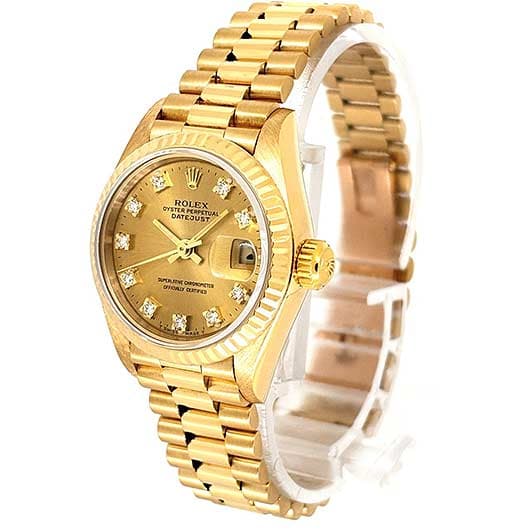ロレックス デイトジャスト 69178G シャンパン 中古 サブカット 1枚目