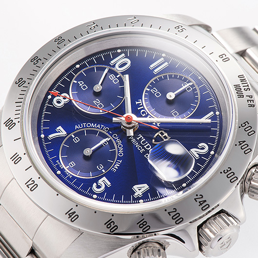 チューダー/チュードル クロノタイム 79280 ブルー 中古 サブカット 1枚目