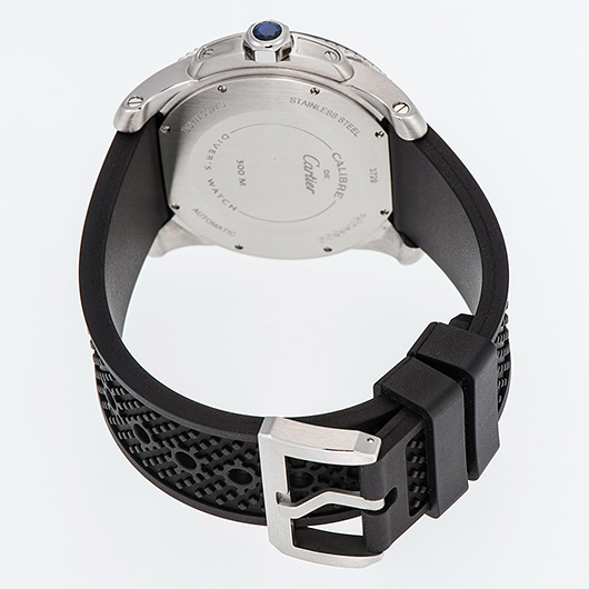 カルティエ カリブル ドゥ カルティエ ダイバー W7100056 ブラック 中古 サブカット 2枚目