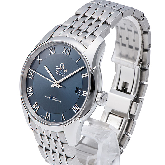 オメガ デ・ヴィル アワービジョン マスタークロノメーター 433.10.41.21.03.001 ブルー 新品 サブカット 1枚目