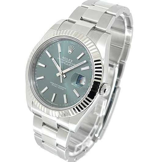 ロレックス デイトジャスト41 126334 ミントグリーン 中古 サブカット 1枚目