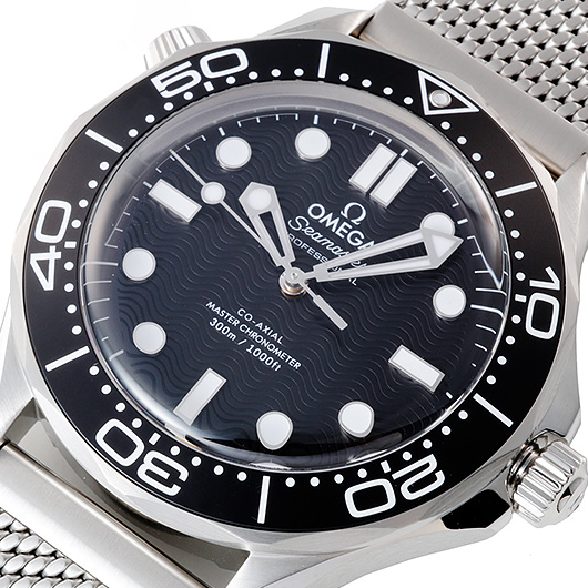 オメガ シーマスター ダイバー 300M コーアクシャル マスタークロノメーター 210.30.42.20.01.010 ブラック 新品 サブカット 1枚目