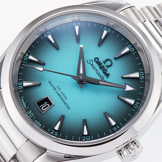 オメガ シーマスター アクアテラ 150m コーアクシャル マスタークロノメーター 220.10.38.20.03.005 ターコイズ 新品 サブカット 1枚目