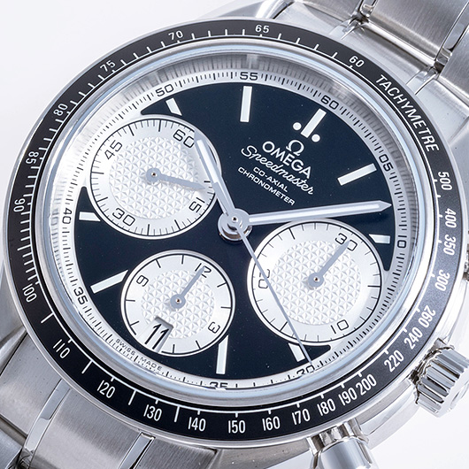 オメガ スピードマスター レーシング 326.30.40.50.01.002 ブラック/ホワイト 新品 サブカット 1枚目