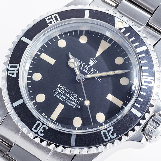 ロレックス サブマリーナ 5512 ブラック アンティーク サブカット 1枚目