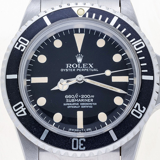 ロレックス サブマリーナ 5512 ブラック アンティーク サブカット 3枚目