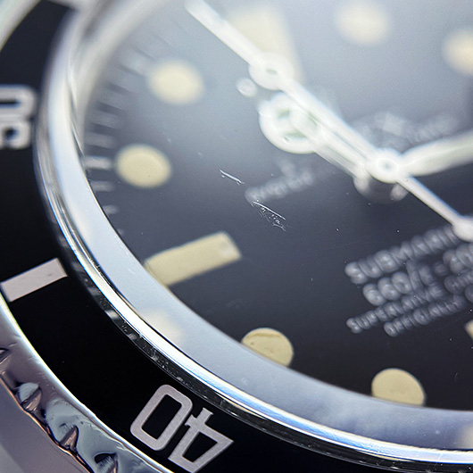 ロレックス サブマリーナ デイト 1680 ブラック アンティーク サブカット 6枚目