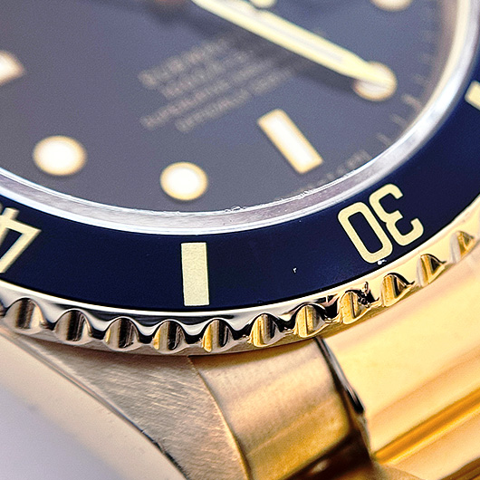 ロレックス サブマリーナ デイト 16618 ブラック 中古 サブカット 4枚目