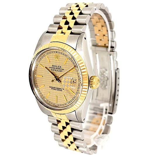 ロレックス デイトジャスト 16013 シャンパン アンティーク サブカット 1枚目
