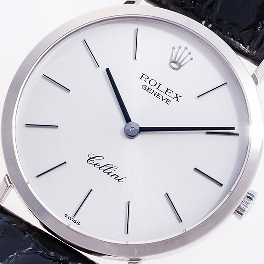 ロレックス チェリーニ 4112 シルバー 中古 サブカット 1枚目