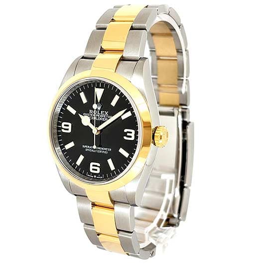 ロレックス エクスプローラーⅠ 124273 ブラック 中古 サブカット 1枚目