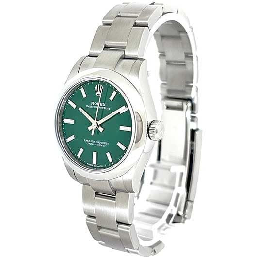 ロレックス オイスター パーペチュアル 31 277200 グリーン 中古 サブカット 1枚目