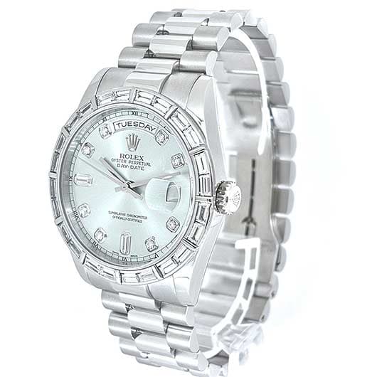 ロレックス デイデイト 118366A アイスブルー 中古 サブカット 1枚目
