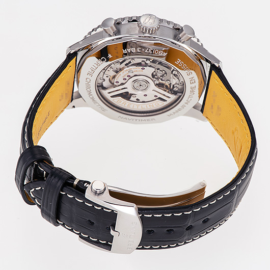 ブライトリング ナビタイマー B01 クロノグラフ 46 AB0137241L1P1 グリーン/ブラック 新品 サブカット 2枚目