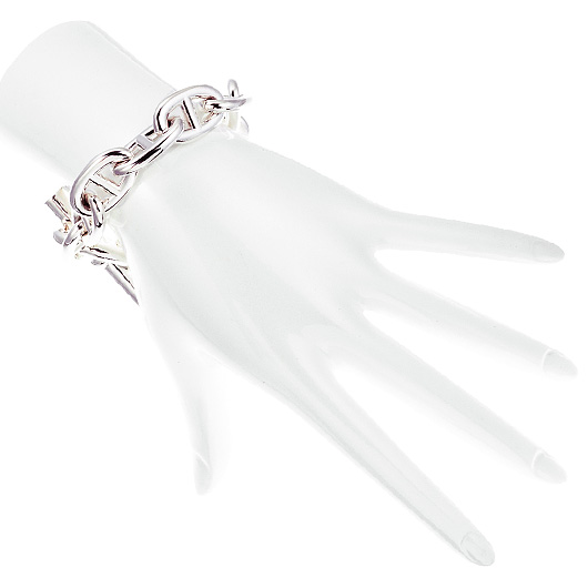 エルメス シェーヌ・ダンクル TGM シルバー 中古 サブカット 1枚目