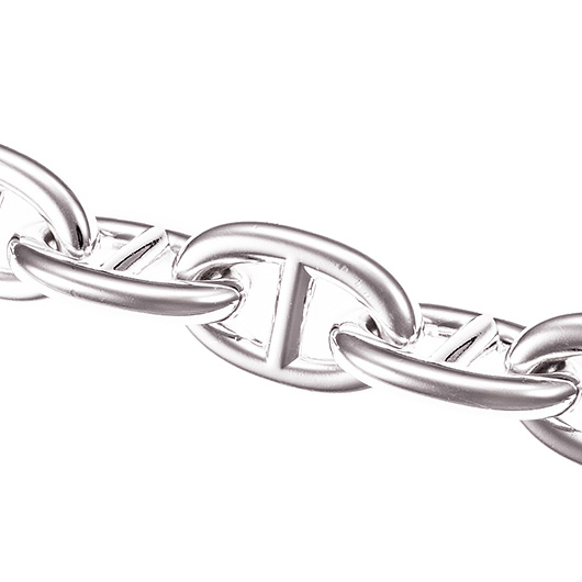 エルメス シェーヌ・ダンクル TGM シルバー 中古 サブカット 3枚目