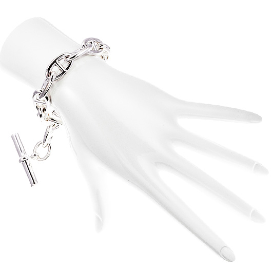 エルメス シェーヌ・ダンクル GM シルバー 新品 サブカット 1枚目