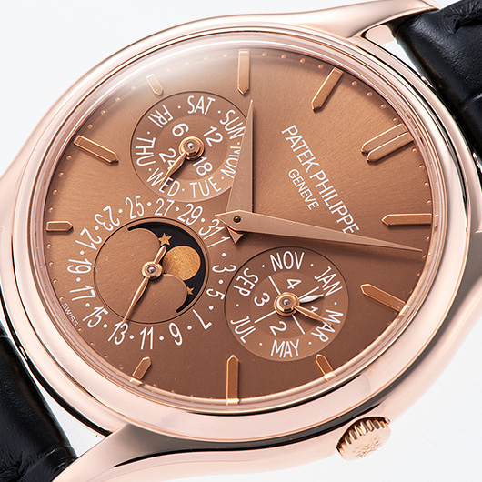 パテックフィリップ グランド コンプリケーション 永久カレンダー 5140R-001 ブラウン 中古 サブカット 1枚目