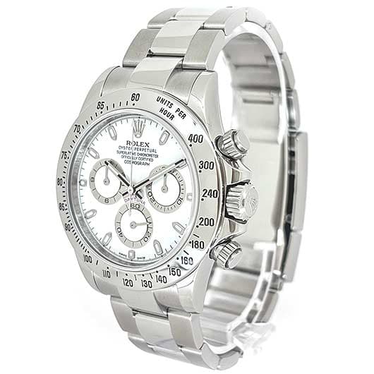 ロレックス デイトナ 116520 ホワイト 中古 サブカット 1枚目