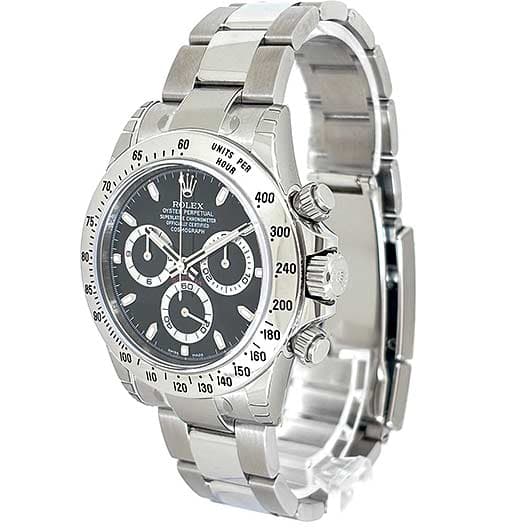 ロレックス デイトナ 116520 ブラック 新品 サブカット 1枚目