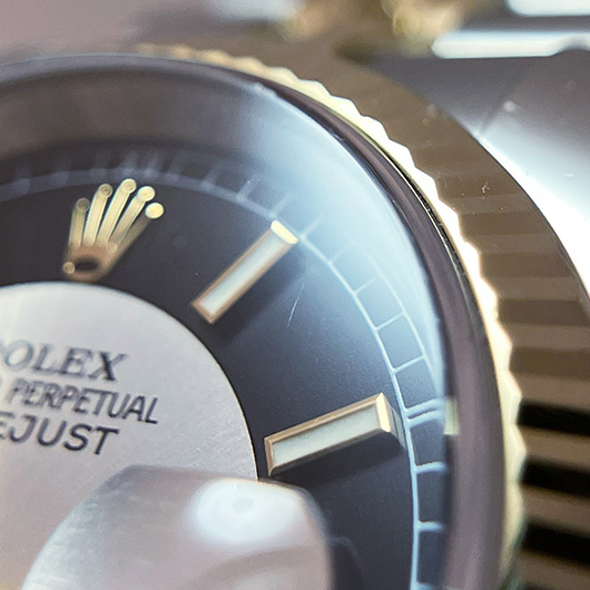 ロレックス デイトジャスト 116233 ブラック/シルバー 中古 サブカット 4枚目