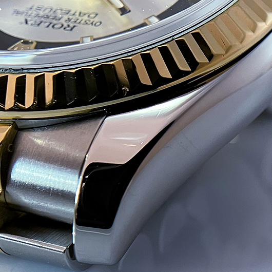 ロレックス デイトジャスト 116233 ブラック/シルバー 中古 サブカット 5枚目