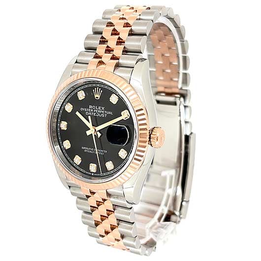 ロレックス デイトジャスト36 126231G ブラック 中古 サブカット 1枚目