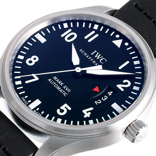 IWC マークXVⅡ IW326501 ブラック 中古 サブカット 1枚目