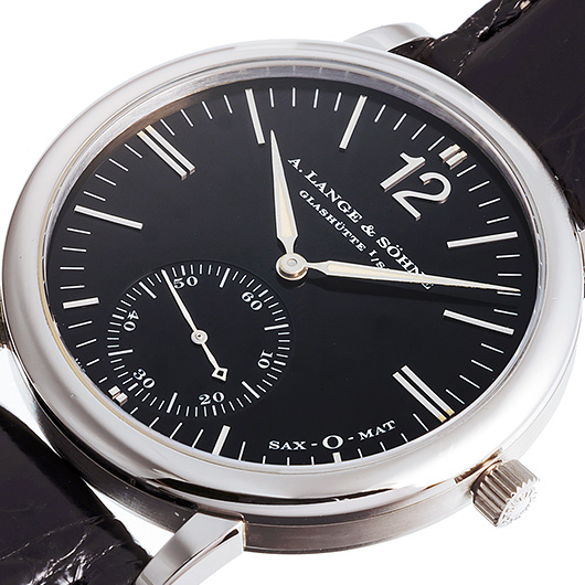 ランゲ＆ゾーネ ランゲマティック 301.027 ブラック 中古 サブカット 1枚目