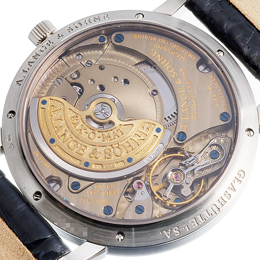 ランゲ＆ゾーネ ランゲマティック 301.027 ブラック 中古 サブカット 3枚目