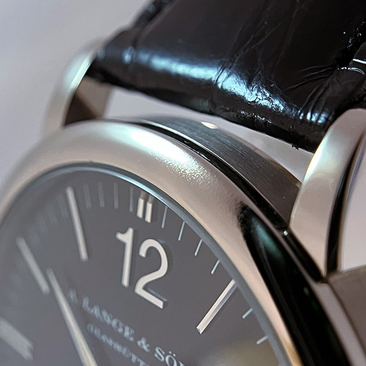 ランゲ＆ゾーネ ランゲマティック 301.027 ブラック 中古 サブカット 6枚目