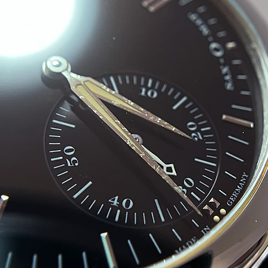 ランゲ＆ゾーネ ランゲマティック 301.027 ブラック 中古 サブカット 7枚目