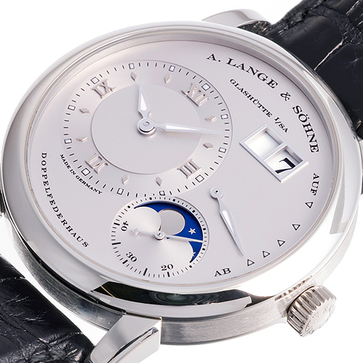 ランゲ＆ゾーネ ランゲ1 ムーンフェイズ 109.025 シルバー 中古 サブカット 1枚目