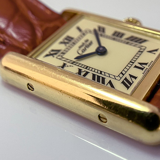 カルティエ マストタンク　ヴェルメイユ W1003154 アイボリー 中古 サブカット 5枚目