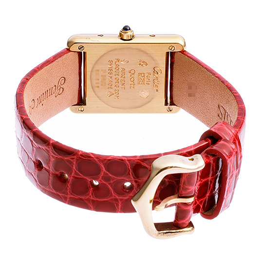 カルティエ マストタンク　ヴェルメイユ 84919723 ボルドー 中古 サブカット 2枚目