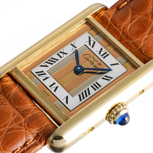 カルティエ マストタンク　ヴェルメイユ 84919223 ホワイト 中古 サブカット 1枚目