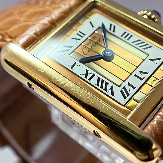 カルティエ マストタンク　ヴェルメイユ 84919223 ホワイト 中古 サブカット 4枚目