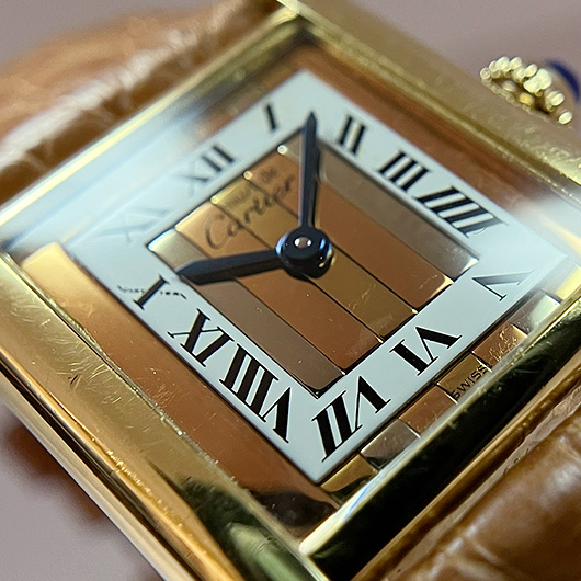 カルティエ マストタンク　ヴェルメイユ 84919223 ホワイト 中古 サブカット 5枚目