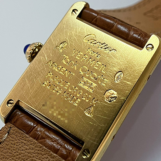 カルティエ マストタンク　ヴェルメイユ 84919223 ホワイト 中古 サブカット 6枚目