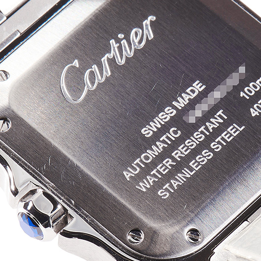 カルティエ サントス ドゥ カルティエ MM WSSA0029 シルバー 中古 サブカット 3枚目