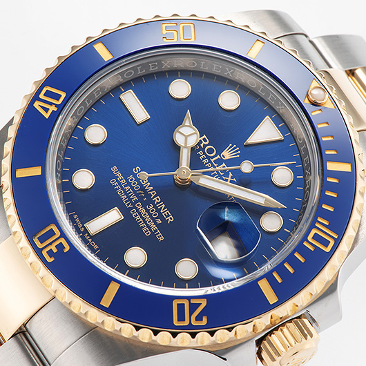 ロレックス サブマリーナ デイト 116613LB ブルー 中古 サブカット 1枚目
