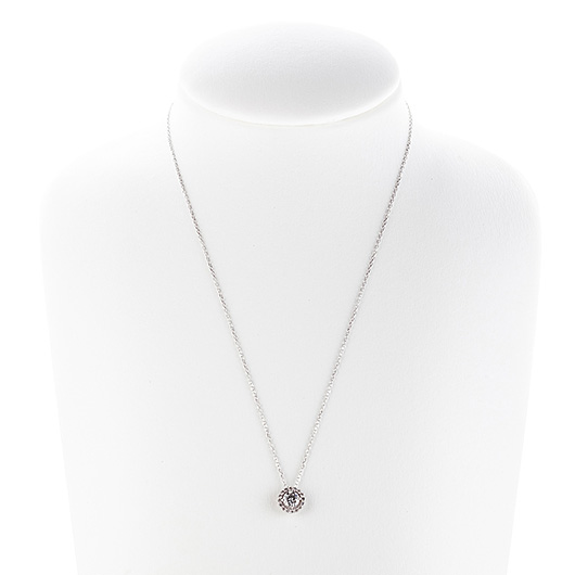 ノーブランド ダイヤモンド ネックレス 4647620 プラチナ/シルバー 新品 サブカット 1枚目