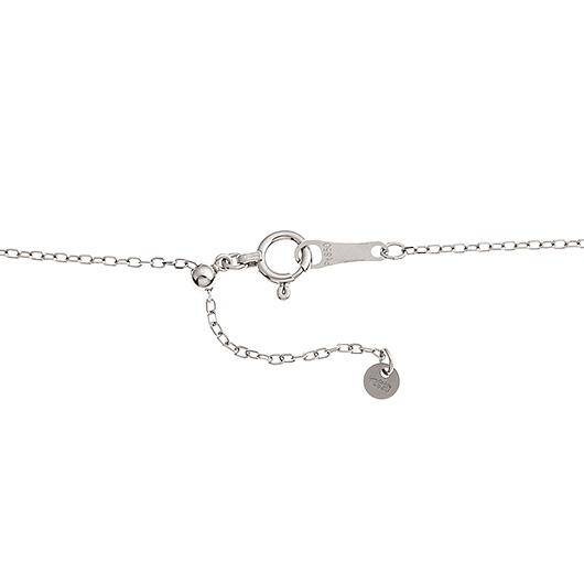 ノーブランド ダイヤモンド ネックレス 4647610 プラチナ/シルバー 新品 サブカット 3枚目