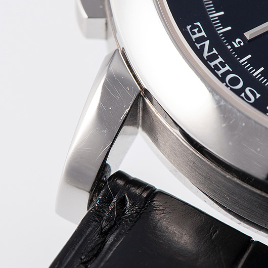 ランゲ＆ゾーネ ダトグラフフライバック 403.035 ブラック/シルバー 中古 サブカット 7枚目