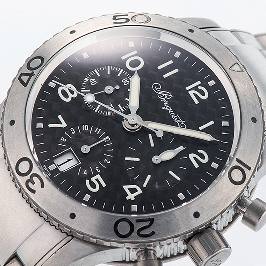 ブレゲ トランスアトランティック 3820TI/K2/TW9 ブラック 中古 サブカット 1枚目