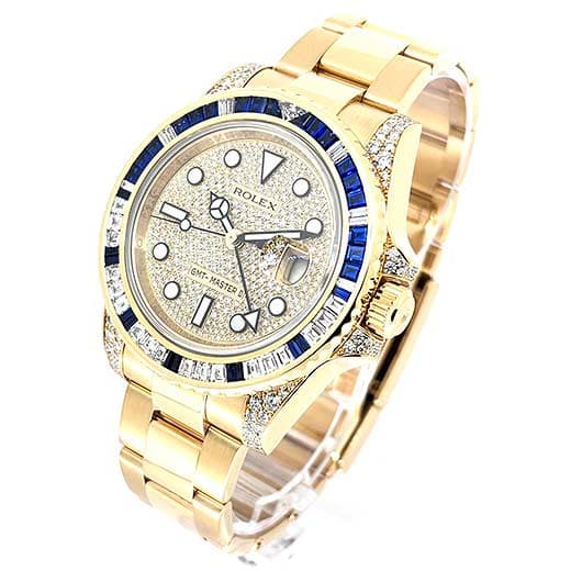 ロレックス GMTマスターⅡ 116758SA シルバー 中古 サブカット 1枚目