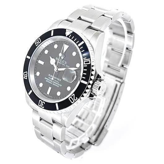ロレックス サブマリーナ デイト 16610 ブラック 中古 サブカット 1枚目