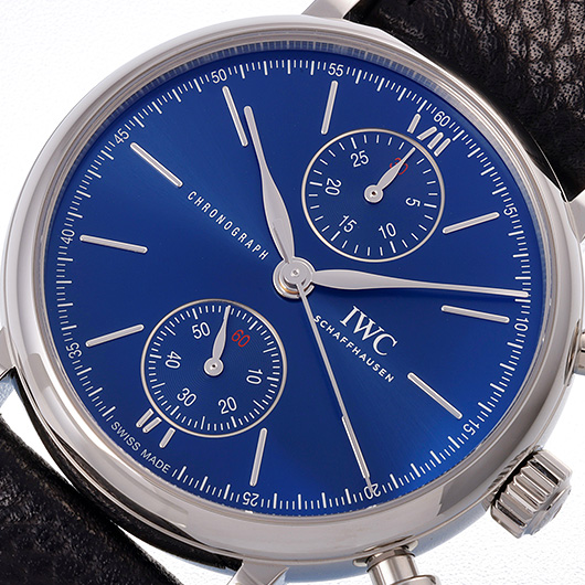 IWC ポートフィノ クロノグラフ “ローレウス・スポーツ・フォー・グッド” IW391408 ブルー 新品 サブカット 1枚目